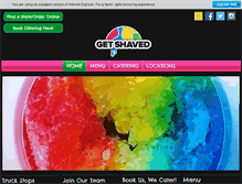 Tablet Screenshot of getshavedice.com